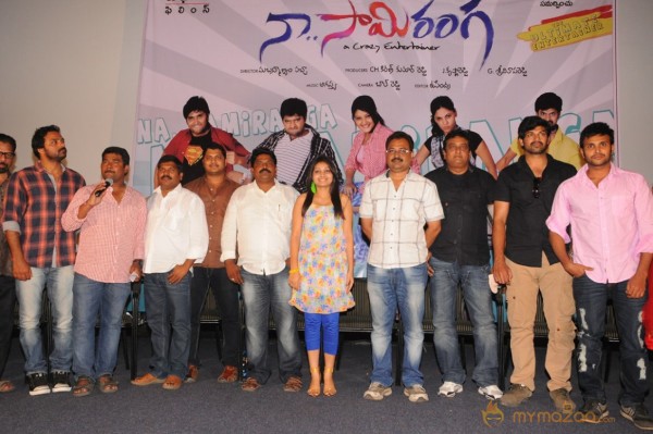 Naa Samiranga Movie Press Meet Photos