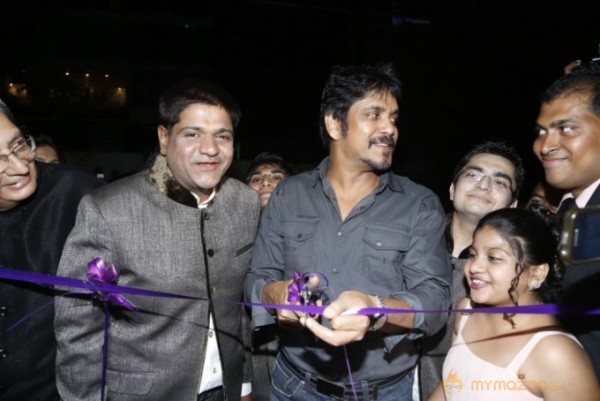 Nagarjuna and Madhurima Launch Home Mart