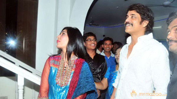 Nagarjuna at Blu Medispa Clinic launch 