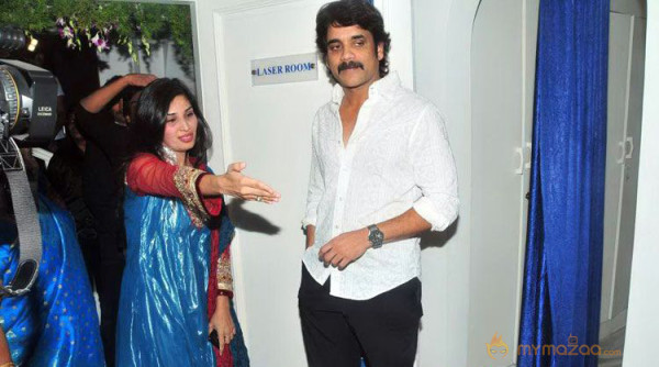 Nagarjuna at Blu Medispa Clinic launch 