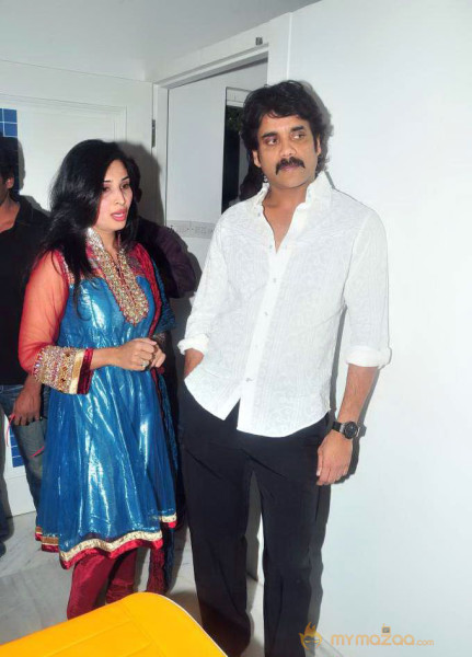 Nagarjuna at Blu Medispa Clinic launch 