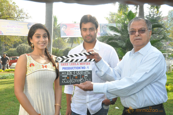 Nara Rohith's Sree Leela Movies Launch 