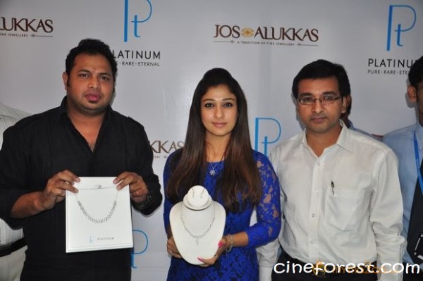 Nayanatara at Jos Alukkas Collection Launch Photos