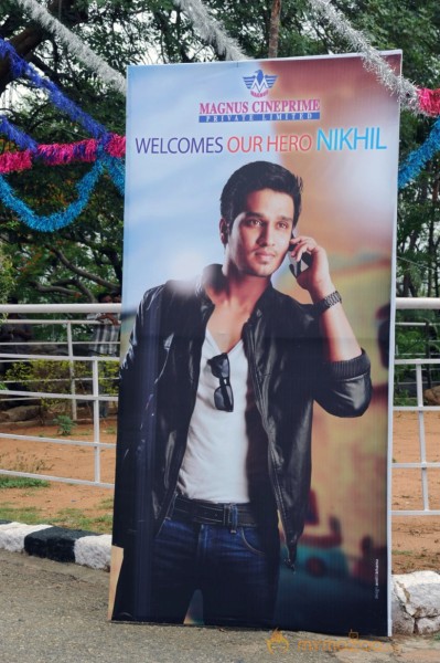 Nikhil Karthikeya movie Opening Photos