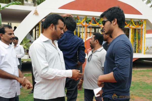 Nikhil Karthikeya movie Opening Photos