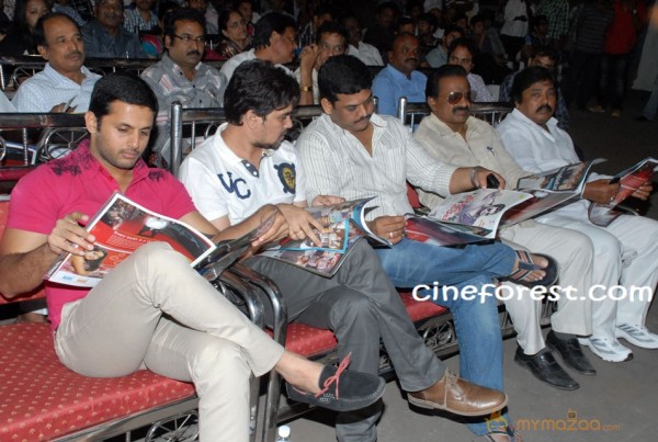 Nithin At Love Cycle Movie Audio Launch Pics