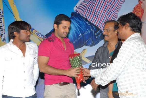 Nithin At Love Cycle Movie Audio Launch Pics