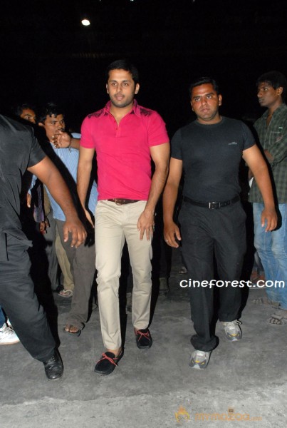 Nithin At Love Cycle Movie Audio Launch Pics