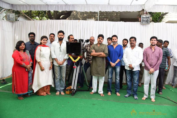 Nithin, Pawan Kalyan,Trivikram New movie Launch Photos