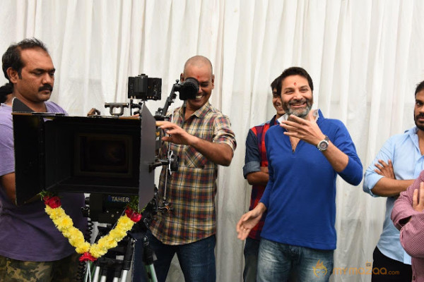 Nithin, Pawan Kalyan,Trivikram New movie Launch Photos