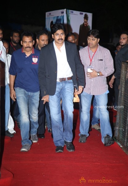 Pawan Kalyan At Attarintiki Daredi Audio Launch Photos