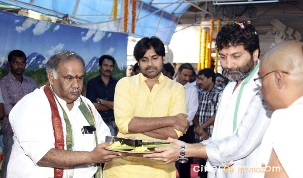 Pawan-Trivikram Movie Launched