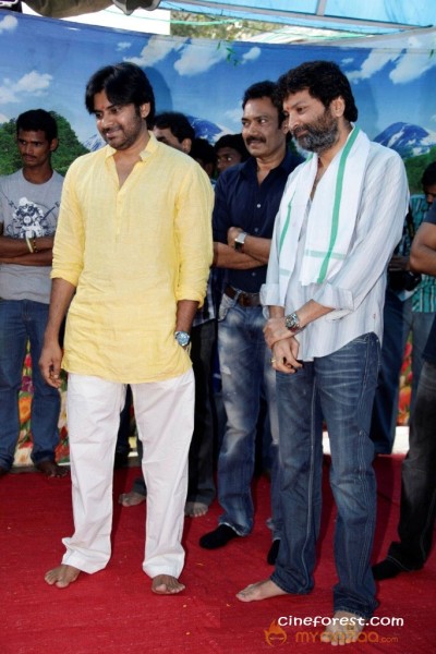 Pawan-Trivikram Movie Launched