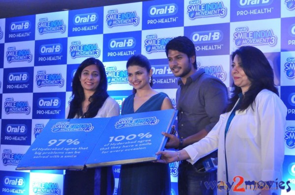  Prachi Desai & Sundeep Kishan Oral B Event 