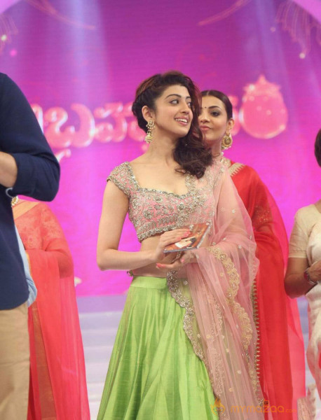 Pranitha Subhash At Brahmotsavam Audio Launch