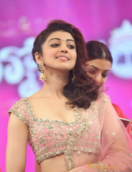 Pranitha Subhash At Brahmotsavam Audio Launch