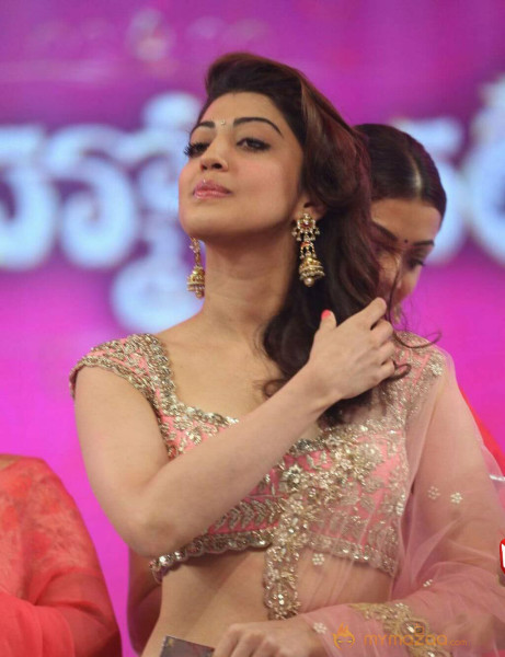 Pranitha Subhash At Brahmotsavam Audio Launch