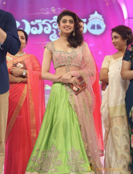 Pranitha Subhash At Brahmotsavam Audio Launch