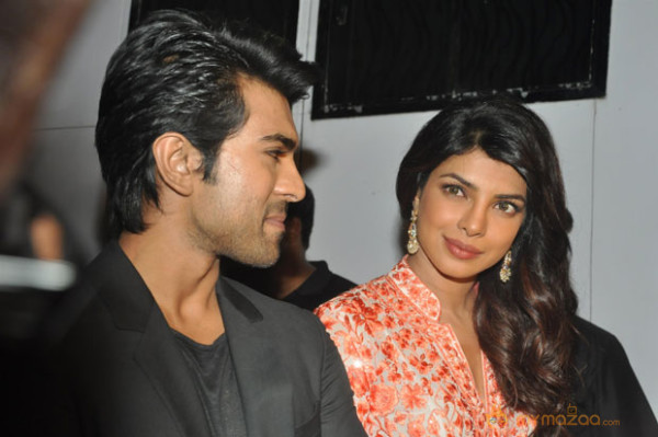 Ram Charan and Priyanka in Movie Zanjeer Promotions Photos