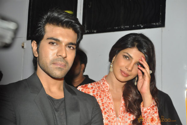 Ram Charan and Priyanka in Movie Zanjeer Promotions Photos