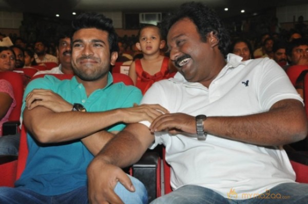 Ram Charan at Iddarammayilatho Audio Launch