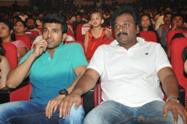 Ram Charan at Iddarammayilatho Audio Launch