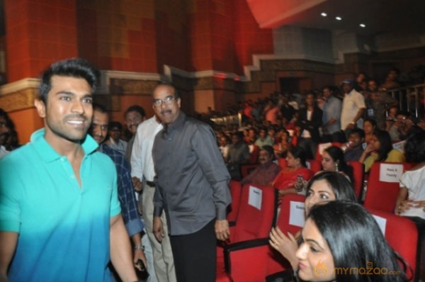 Ram Charan at Iddarammayilatho Audio Launch