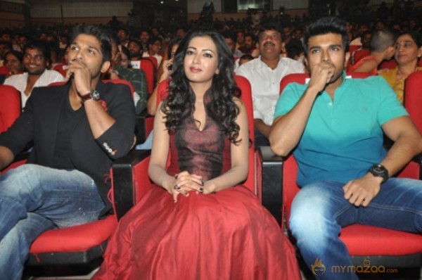 Ram Charan at Iddarammayilatho Audio Launch