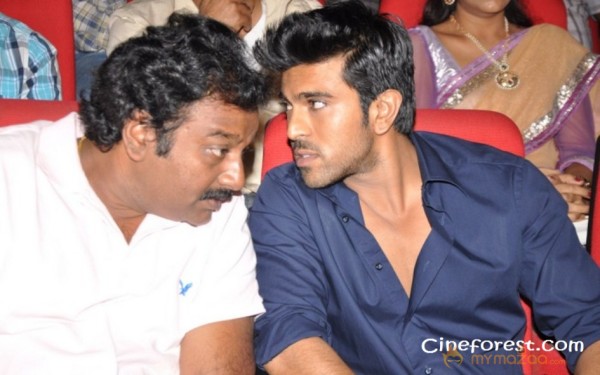 Ram Charan At Yamudiki Mogudu Audio Launch Pics