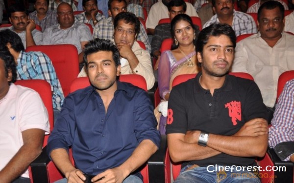 Ram Charan At Yamudiki Mogudu Audio Launch Pics