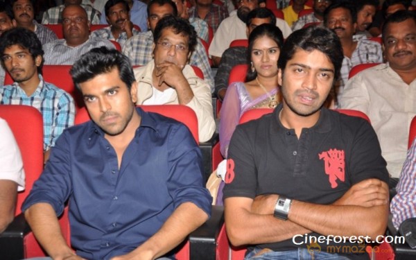 Ram Charan At Yamudiki Mogudu Audio Launch Pics