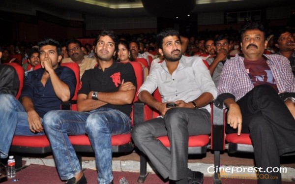 Ram Charan At Yamudiki Mogudu Audio Launch Pics