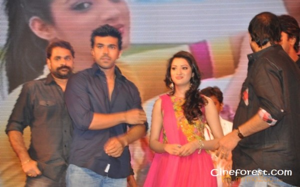 Ram Charan At Yamudiki Mogudu Audio Launch Pics