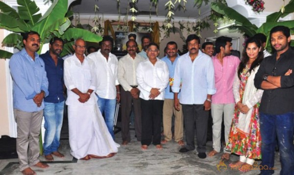 Ram charan Koratala Siva movie Opening Photos