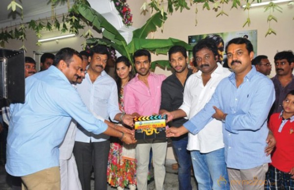 Ram charan Koratala Siva movie Opening Photos