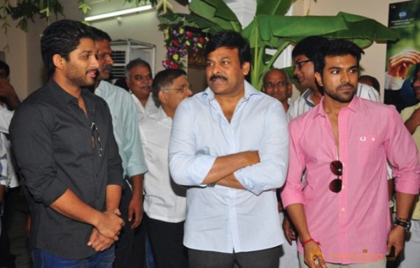 Ram charan Koratala Siva movie Opening Photos