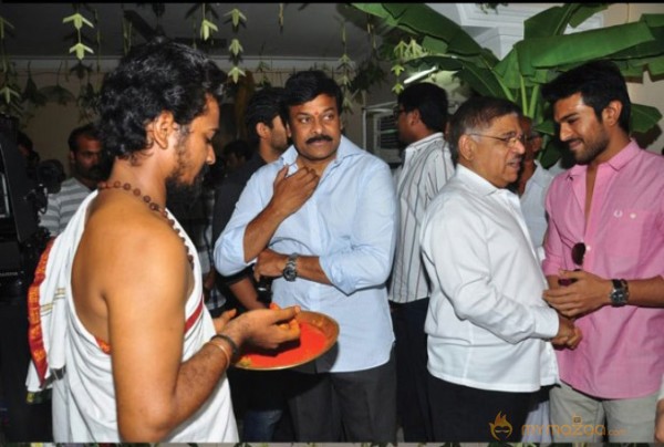 Ram charan Koratala Siva movie Opening Photos