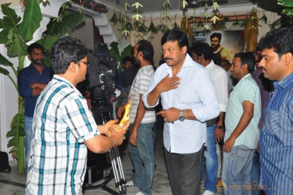 Ram charan Koratala Siva movie Opening Photos