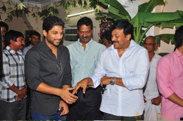 Ram charan Koratala Siva movie Opening Photos