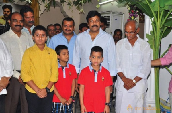 Ram charan Koratala Siva movie Opening Photos