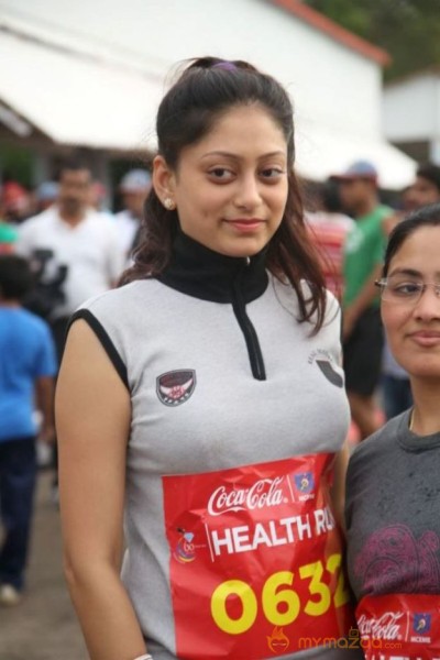 Ram Charan, Sania Mirza at 5k Run Photos