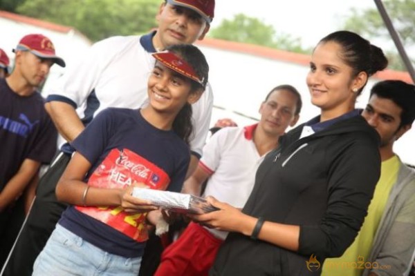 Ram Charan, Sania Mirza at 5k Run Photos