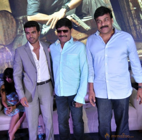 Ram Charan Thoofan First Look Launch Photos