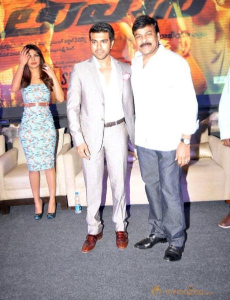 Ram Charan Thoofan First Look Launch Photos