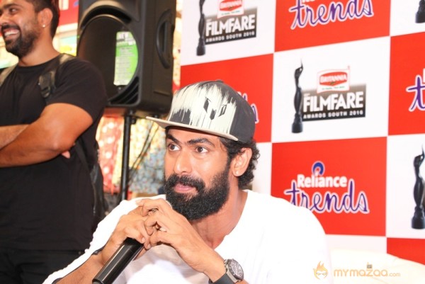 Rana at Reliance Trends Press Meet