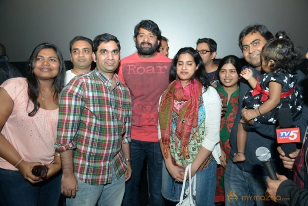 Rebel Star Prabhas With USA Fans Photo Gallery