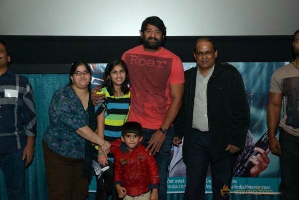 Rebel Star Prabhas With USA Fans Photo Gallery