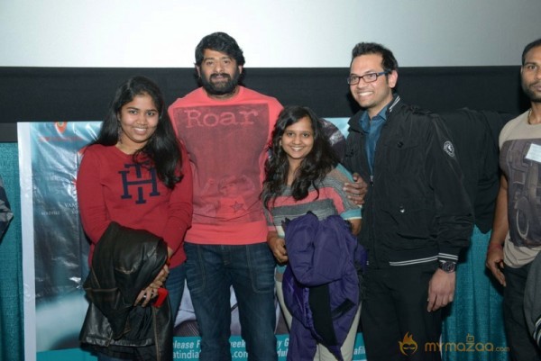 Rebel Star Prabhas With USA Fans Photo Gallery