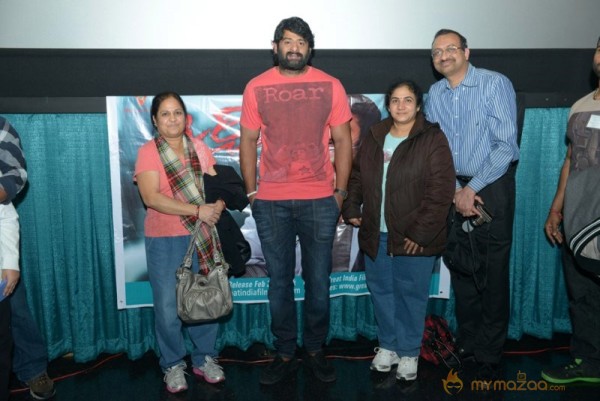 Rebel Star Prabhas With USA Fans Photo Gallery