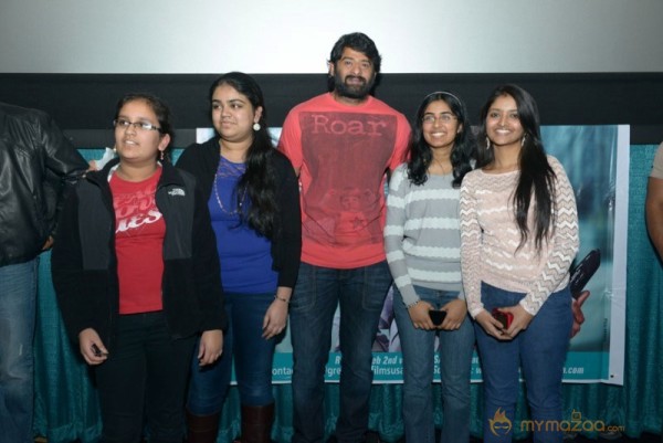 Rebel Star Prabhas With USA Fans Photo Gallery